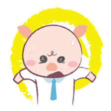 Pig & Mouse sticker #1770596