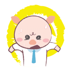 Pig & Mouse sticker #1770596