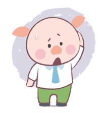 Pig & Mouse sticker #1770598