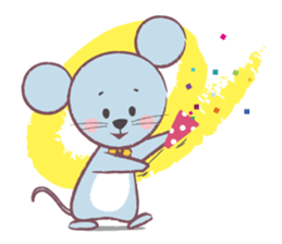 Pig & Mouse sticker #1770602