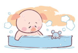 Pig & Mouse sticker #1770607