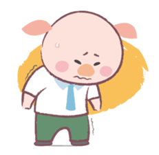 Pig & Mouse sticker #1770609