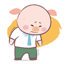 Pig & Mouse sticker #1770609