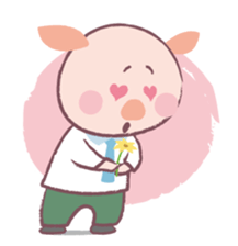 Pig & Mouse sticker #1770612