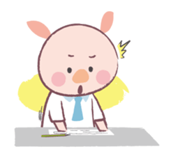 Pig & Mouse sticker #1770614