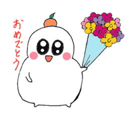 MARUchan of rice cake sticker #1770714