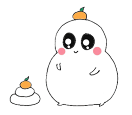 MARUchan of rice cake sticker #1770715