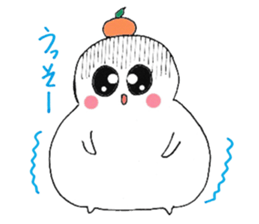 MARUchan of rice cake sticker #1770732