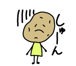 Pleasant leisurely vegetables sticker #1770986