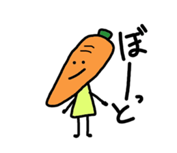 Pleasant leisurely vegetables sticker #1770987