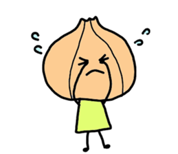 Pleasant leisurely vegetables sticker #1770990