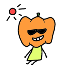 Pleasant leisurely vegetables sticker #1770997