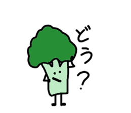 Pleasant leisurely vegetables sticker #1770998