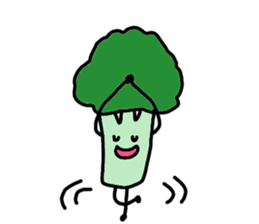 Pleasant leisurely vegetables sticker #1770999