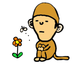 Playful Sticker of the elder brother sticker #1771058