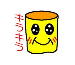 A bear and tableware sticker #1771143