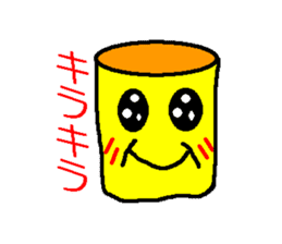 A bear and tableware sticker #1771143