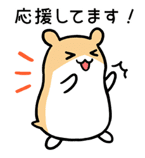 Hamster talkative sticker #1771280