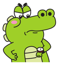 Roco the Crocodile sticker #1771377