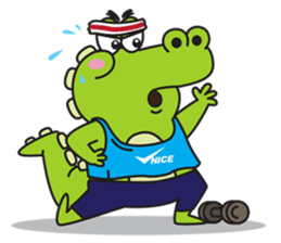 Roco the Crocodile sticker #1771379