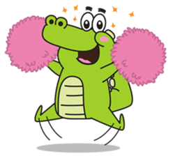 Roco the Crocodile sticker #1771386