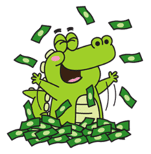 Roco the Crocodile sticker #1771390