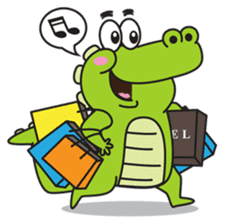 Roco the Crocodile sticker #1771395