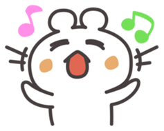 Cute White Animals sticker #1771627