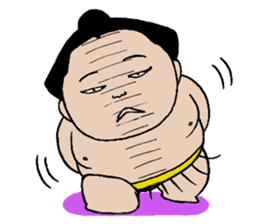 Osumo-san!Stamp sumo tournament sticker #1771694