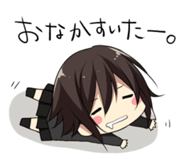 Cat system girl sticker sticker #1771738