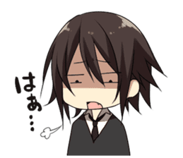 Cat system girl sticker sticker #1771741