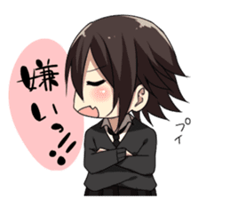 Cat system girl sticker sticker #1771752