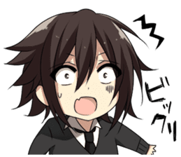 Cat system girl sticker sticker #1771776