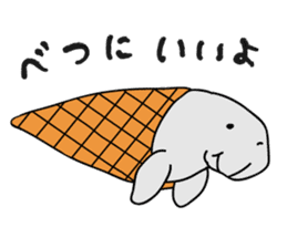 ducone of a dugong sticker #1772022