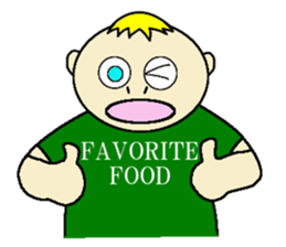 BOB'S FAVORITE T-SHIRT(English ver.) sticker #1772147