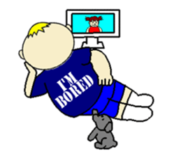 BOB'S FAVORITE T-SHIRT(English ver.) sticker #1772171