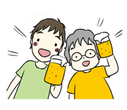 Naughty,dad and mom.etc sticker #1772449