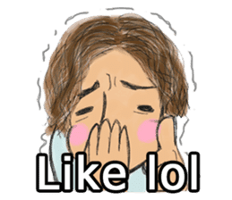 Like of Okkun(English) sticker #1772658