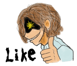 Like of Okkun(English) sticker #1772659