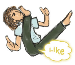 Like of Okkun(English) sticker #1772662