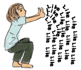 Like of Okkun(English) sticker #1772663