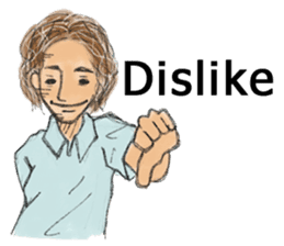 Like of Okkun(English) sticker #1772664