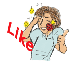 Like of Okkun(English) sticker #1772666