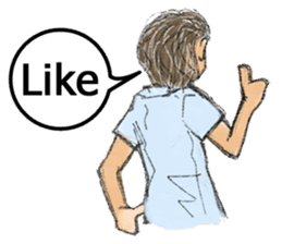 Like of Okkun(English) sticker #1772669