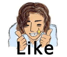 Like of Okkun(English) sticker #1772673