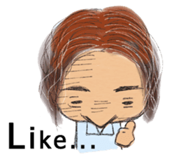 Like of Okkun(English) sticker #1772680