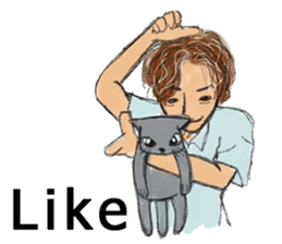 Like of Okkun(English) sticker #1772682