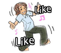 Like of Okkun(English) sticker #1772684