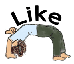 Like of Okkun(English) sticker #1772685