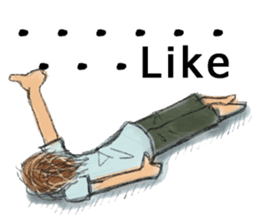 Like of Okkun(English) sticker #1772690